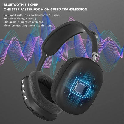 P9 Wireless Bluetooth Headset Outdoor Sports Gaming Wireless Headphones With Mic Noise Cancelling Earbuds Bluetooth Earphones - My Store