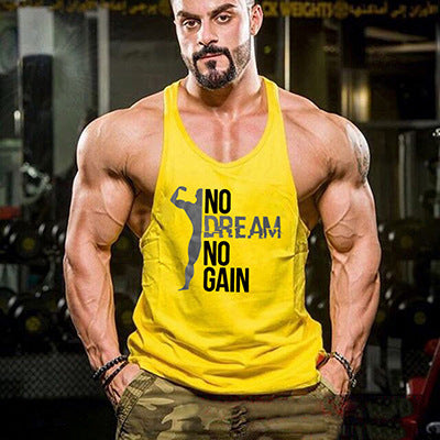 Men's Fitness Bodybuilding Exercise Vest Loose - Muscle Gain Cy eStore