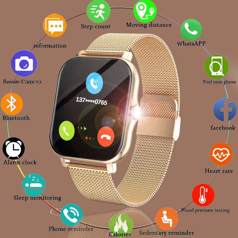 Magnetic Charging Smartwatch Sports Model - My Store