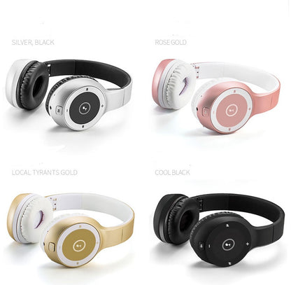 T8 Stereo Headset Bluetooth Headset HIFI Sports MP3 Card Wireless Phone Headset 4.0 Headphones - My Store