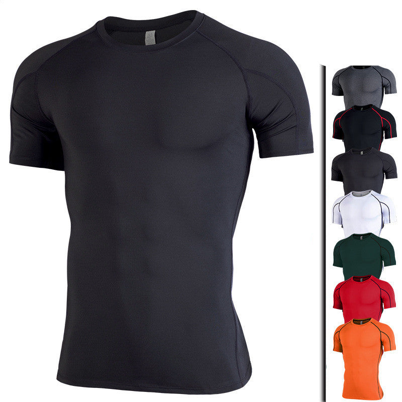 Plus size short sleeve fitness clothes - My Store