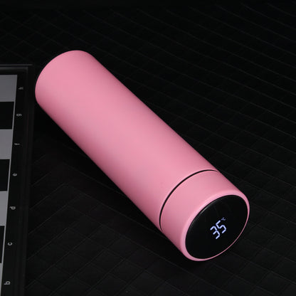 500ML Smart Water Bottle Stainless Steel - Muscle Gain Cy eStore