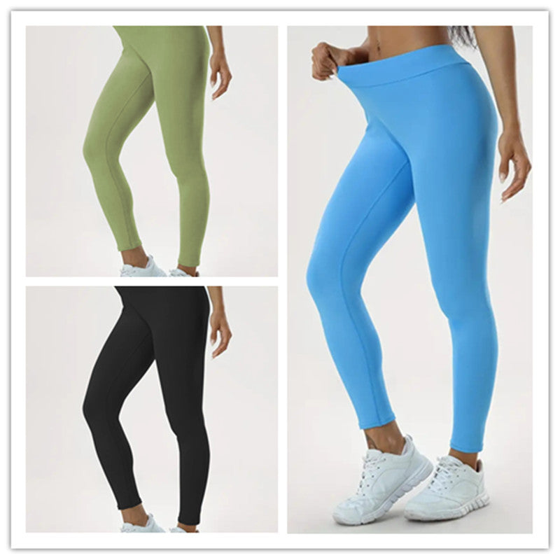 Women's Yoga Pants High Waist Lift High Elastic Tight Fitness Trousers - My Store