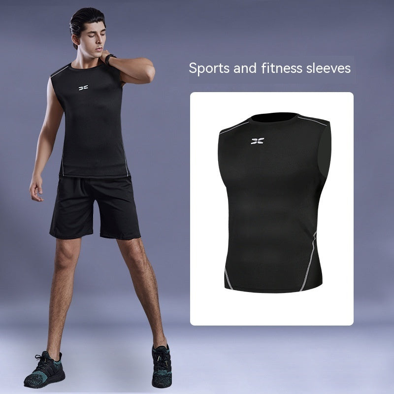 Sports Fitness Tights Men Quick Dry Training