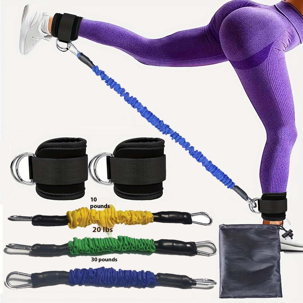 Ankle Ring Leggings Straps Gantry Ankle Foot Buckle Trainer - My Store