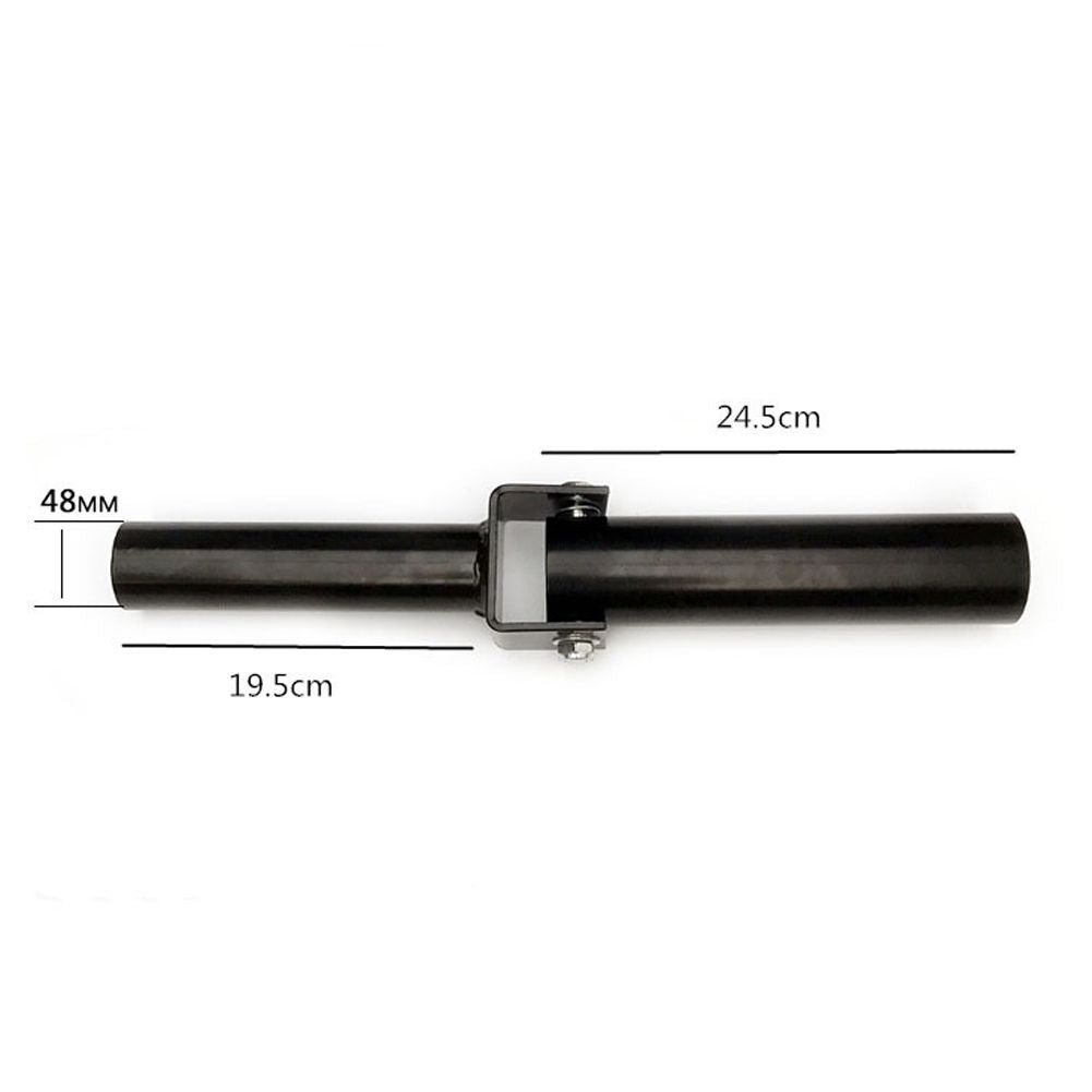 Barbell gun barrel multi-function T-shaped rowing handle