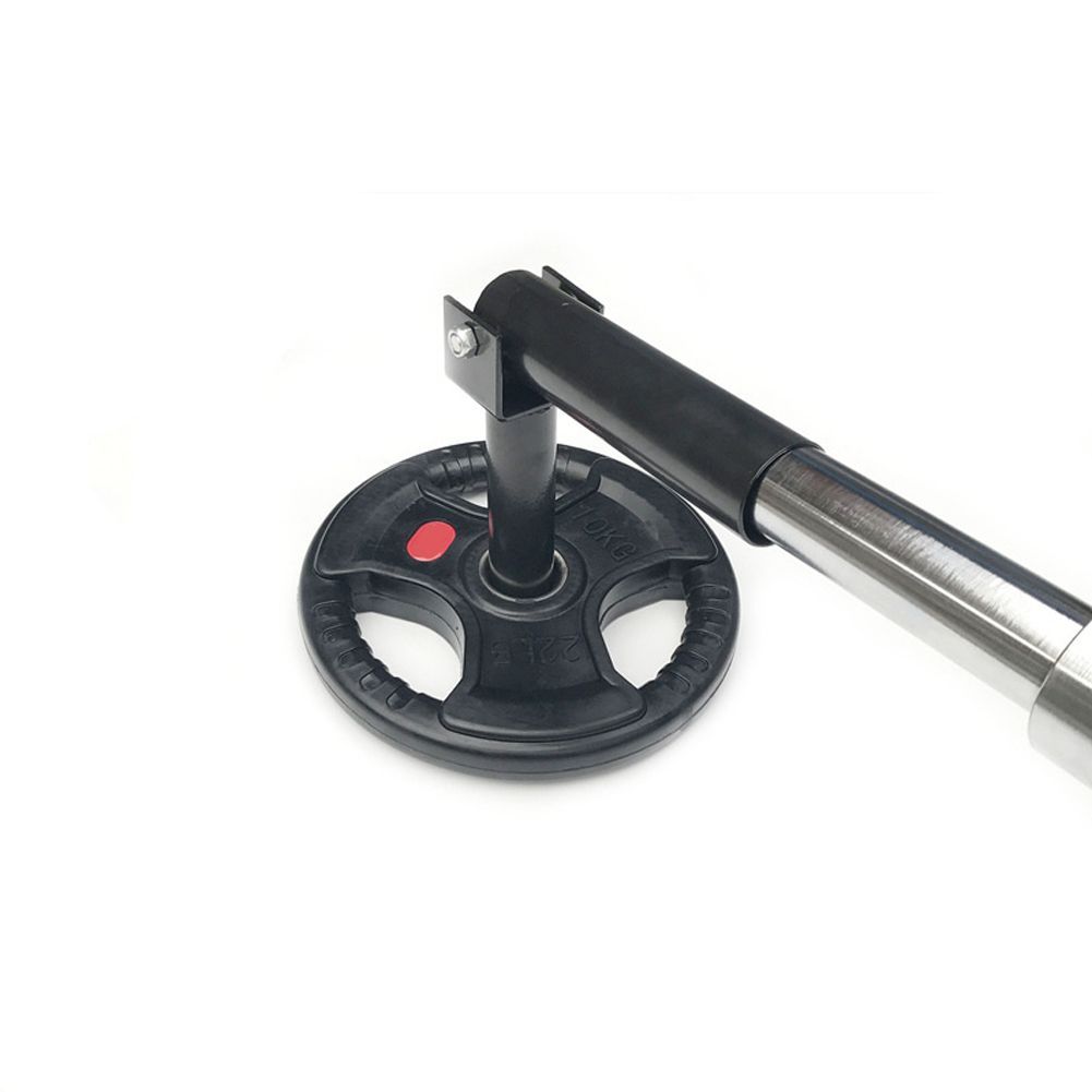 Barbell gun barrel multi-function T-shaped rowing handle