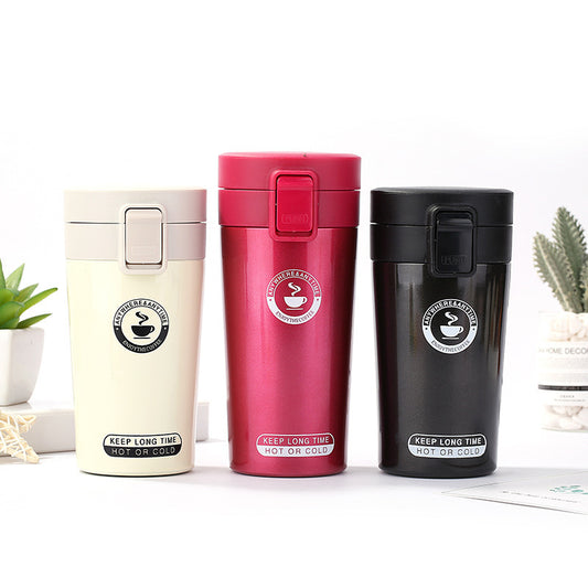 Stainless steel coffee mug - Muscle Gain Cy eStore