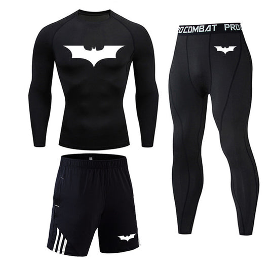 Men's sportswear quick-drying fitness suit gym fitness clothes - My Store