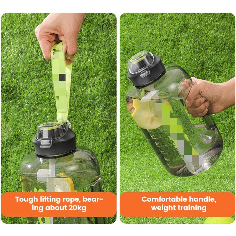 Large Capacity Dunton Bucket Men's Outdoor Fitness Water Bottle