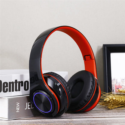 Portable Wireless Headphones Strong Bass Bluetooth Headset Noise Cancelling Bluetooth Earphones - My Store