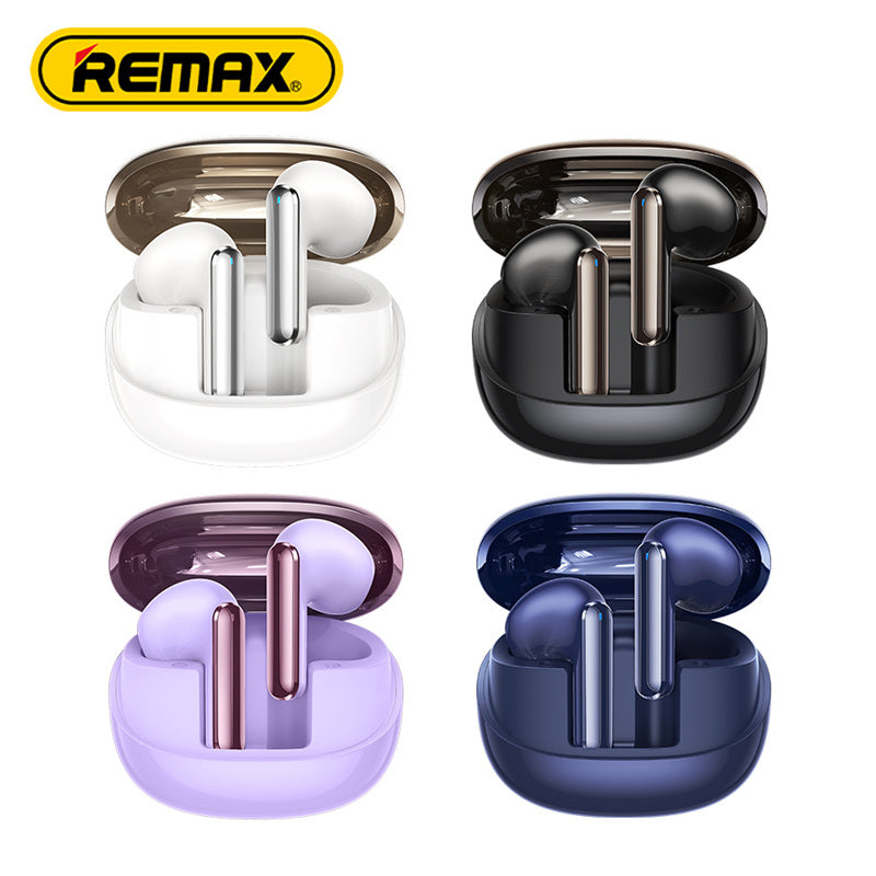 REMAX CozyBuds W13 ENC True Wireless Earbuds Noise Canceling Bluetooth Earphone Dual-Mic For Call And Music - My Store