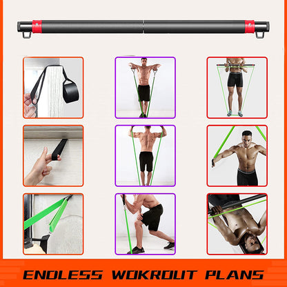 Pull Rope Elastic Fitness Home Resistance Training - My Store