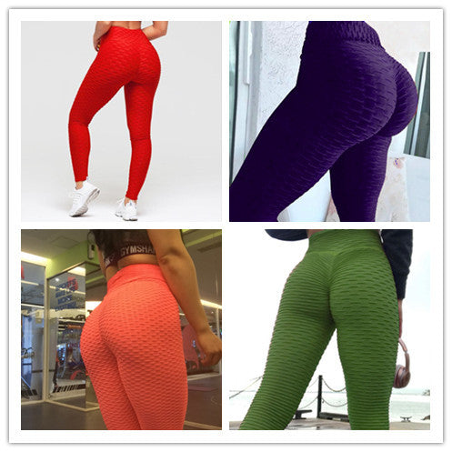 Booty Lifting Anti Cellulite Scrunch Leggings Without Pocket - My Store