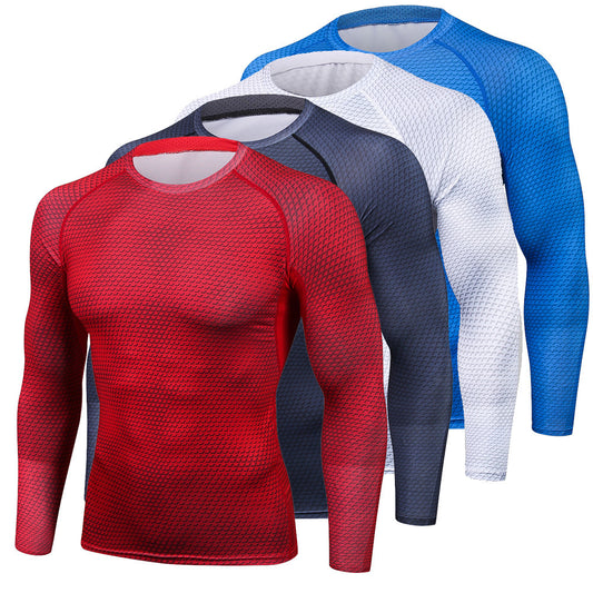 Long sleeve breathable quick-drying fitness training clothes - My Store