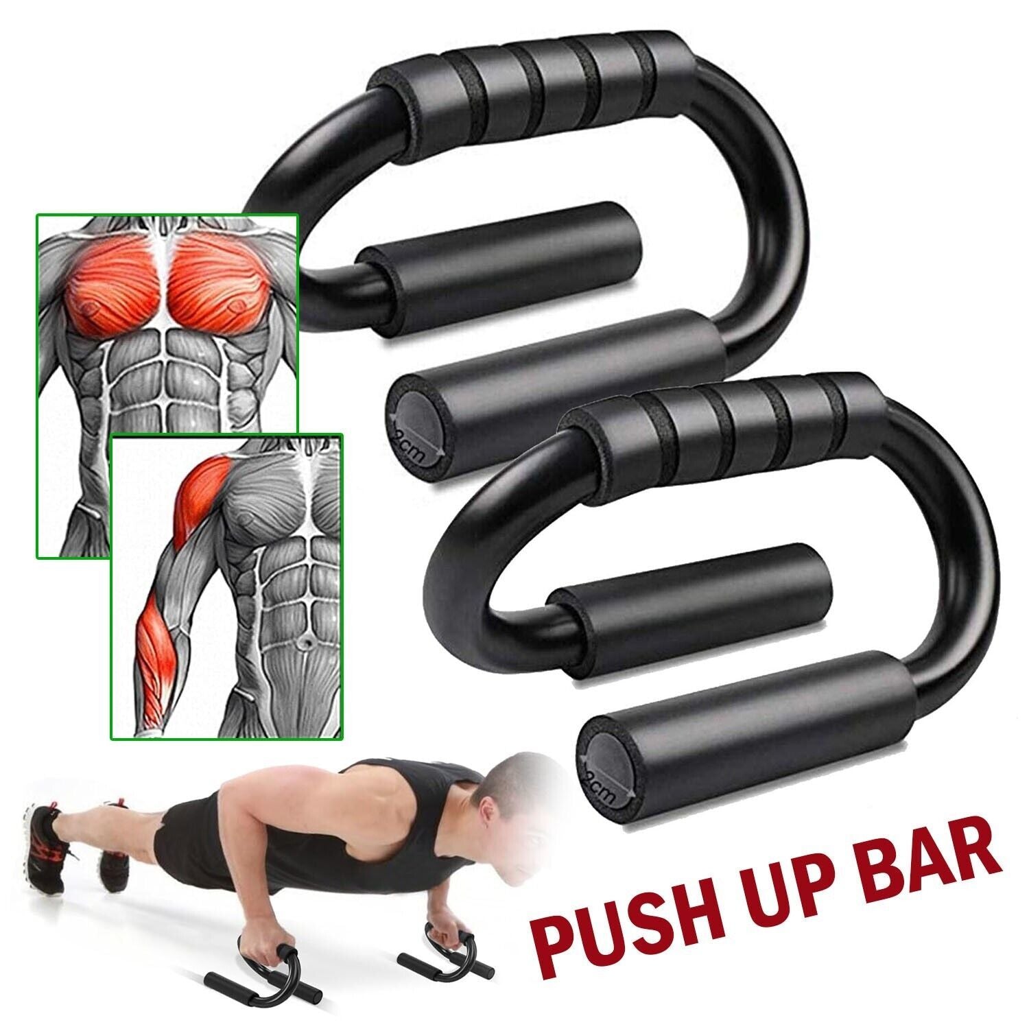 S-type Push-up Bracket Keep Fitness - My Store