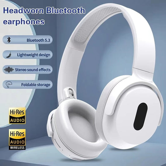 Foldable Wireless Headphones Bluetooth Sports Earphones Hifi Stereo Noise Cancelling Headphones With Mic Over Ear Gamer Headsets - My Store