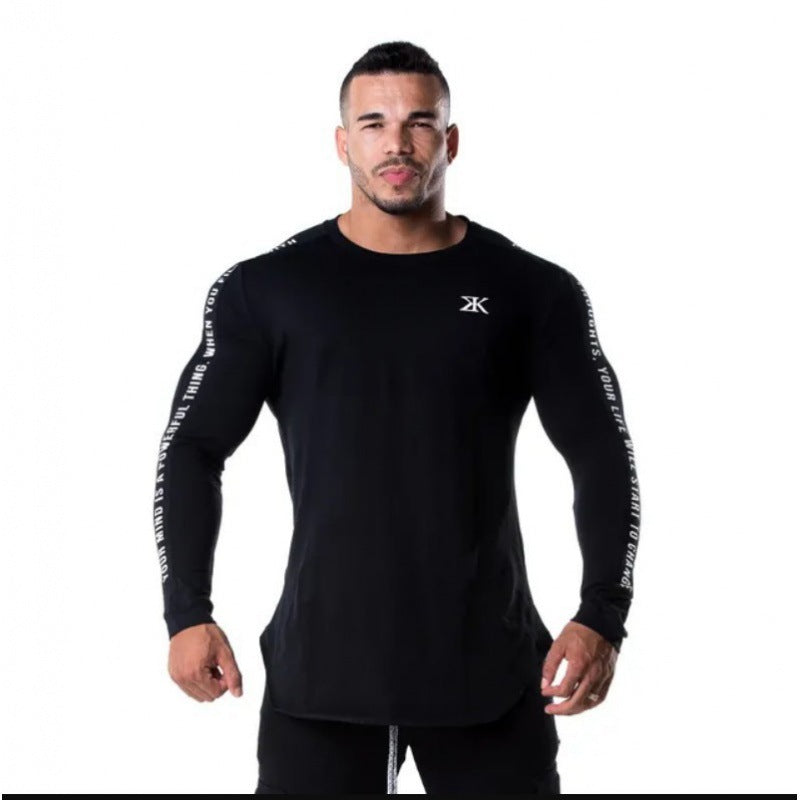 European And American Running Round Neck Slim Fitness Clothes - My Store