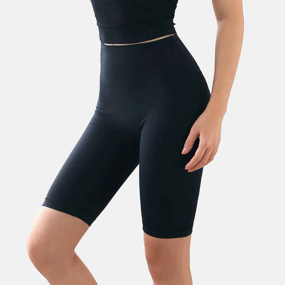 Athletic yoga suit for women - high-waist scrunch Shorts - Muscle Gain Cy eStore