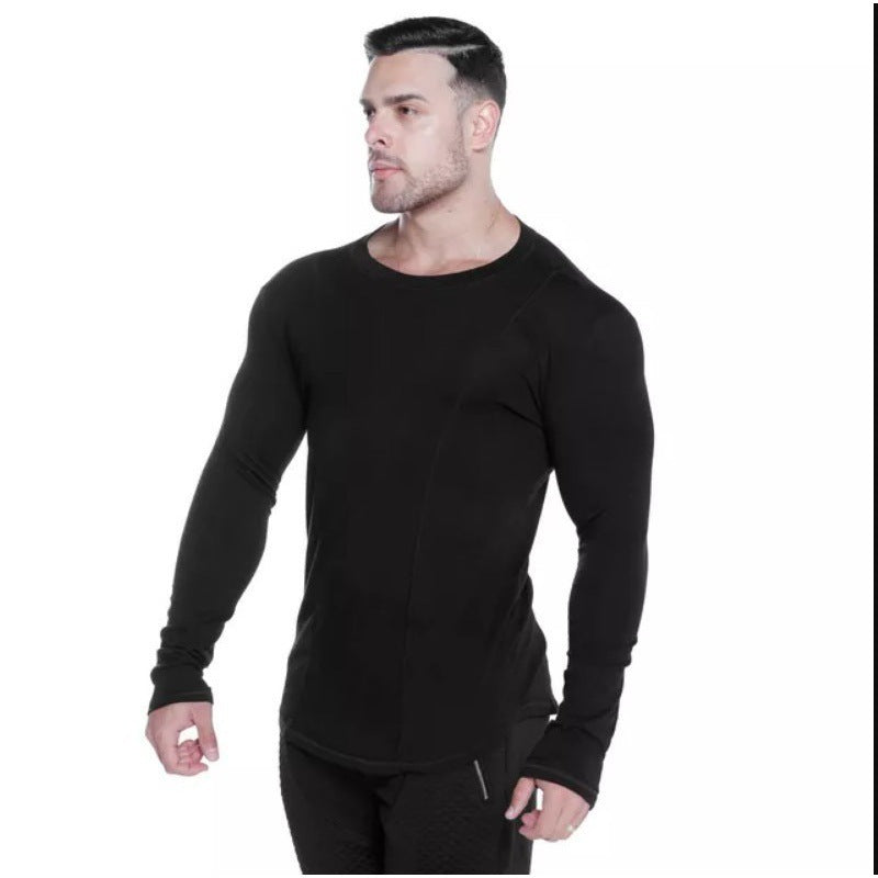 European And American Running Round Neck Slim Fitness Clothes - My Store