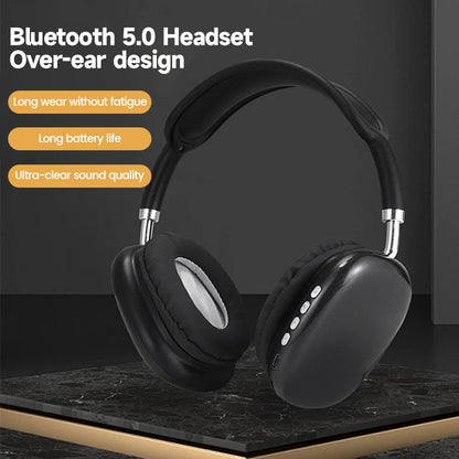 P9 Wireless Bluetooth Headset Outdoor Sports Gaming Wireless Headphones With Mic Noise Cancelling Earbuds Bluetooth Earphones - My Store