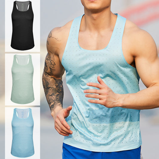 Ultralight Men's Exercise Sleeveless Fitness Quick-drying Clothes - My Store