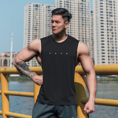 Lightweight Sweat Absorbing Breathable Training Sleeveless Fitness Clothes - My Store