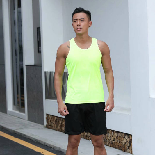 Simple Fitness Tank Top for Men Breathable - Muscle Gain Cy eStore